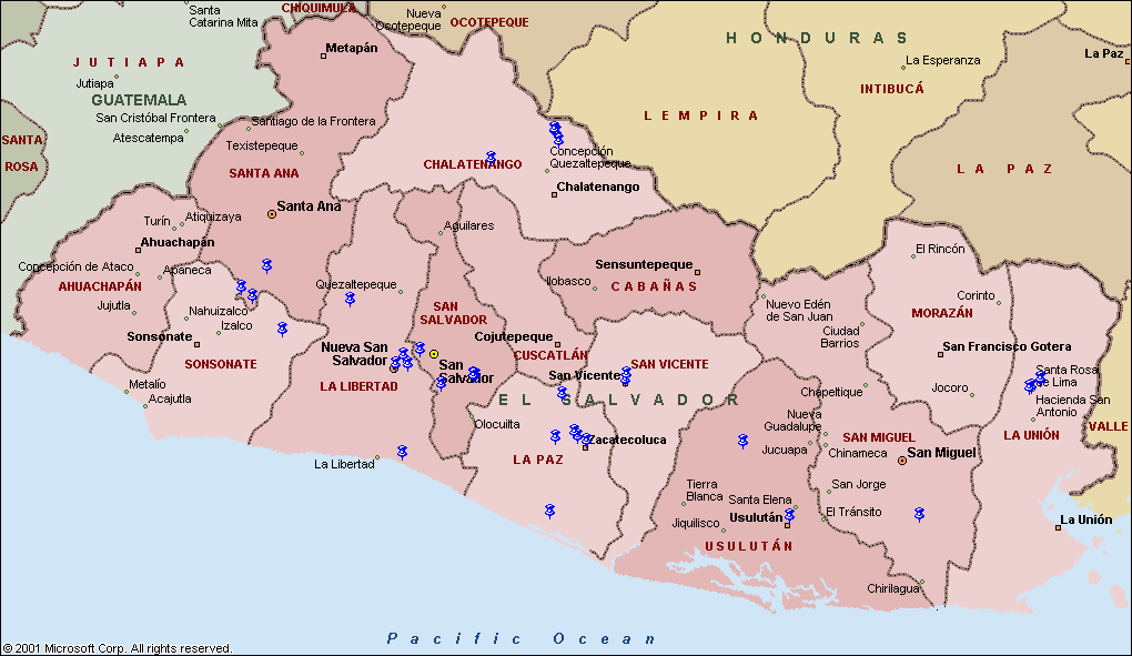 El Salvador, North America